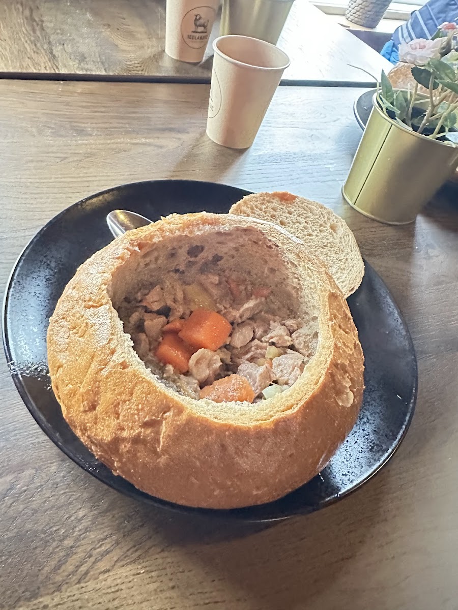 Sourdough snacks at Icelandic Craft Bar